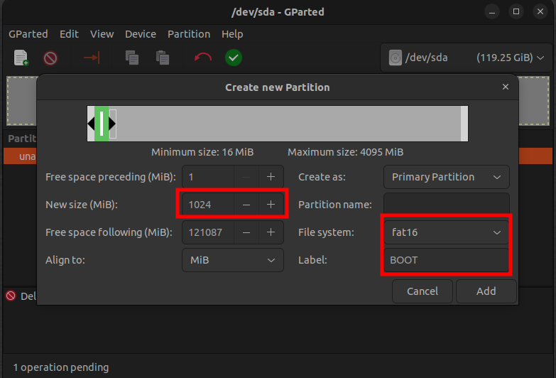 gparted-create-new-partition