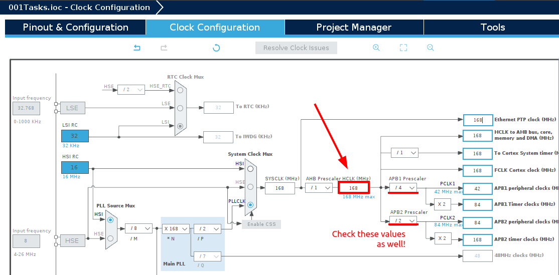 hclk-configuration